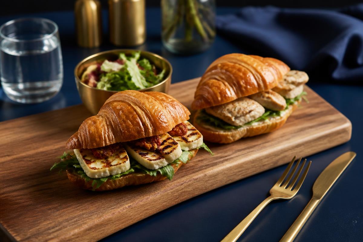 الساندويش والكروسان — Sandwiches & Croissants